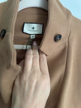 Tuckernuck Camel Wool Blend Coat